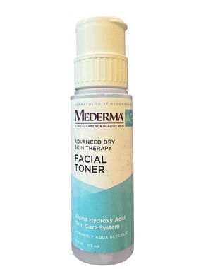 Mederma AG Advanced Dry Skin Therapy Facial Toner AHA 6 fl oz